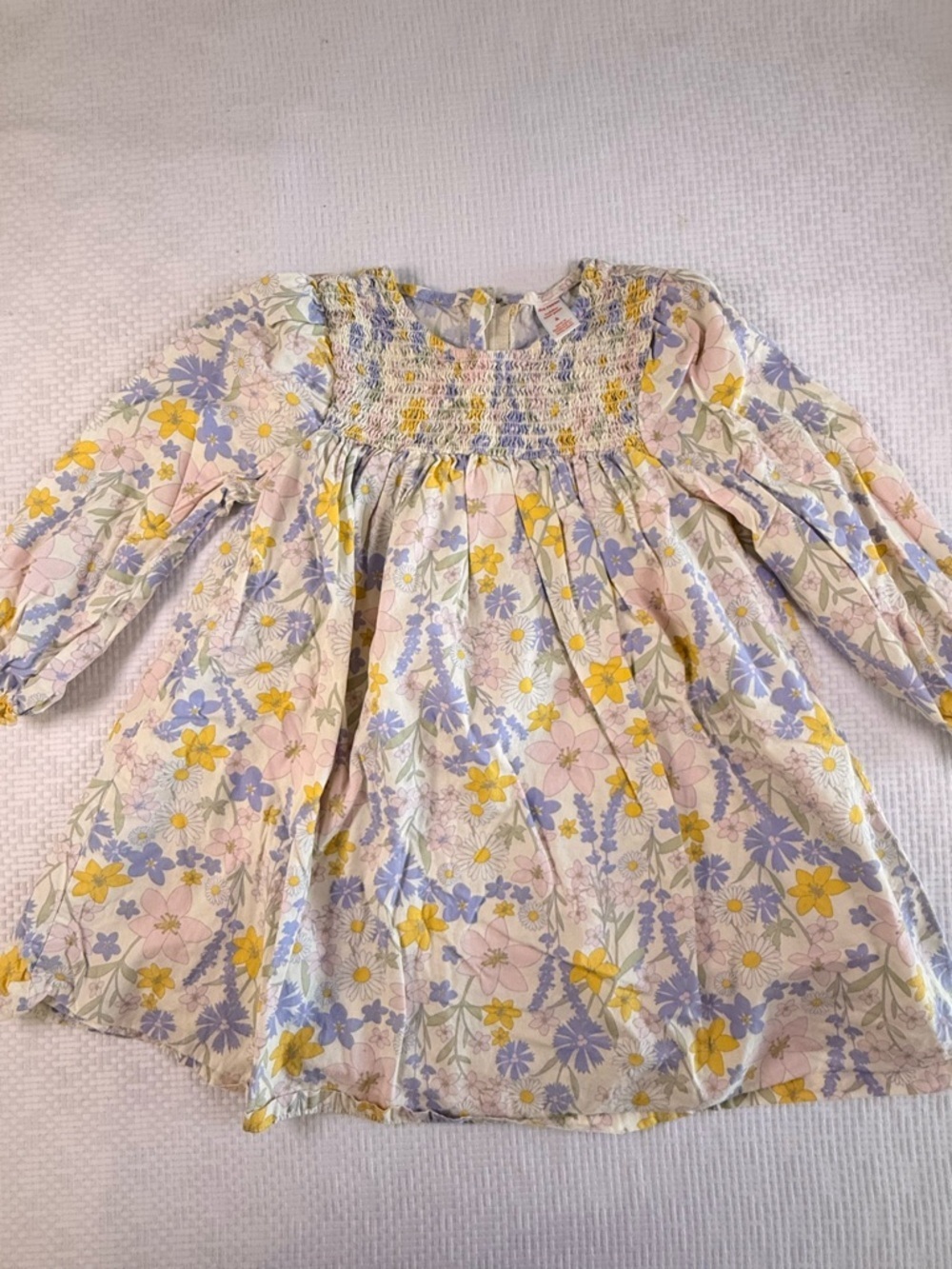 JOE FRESH Long Sleeve Floral Summer Dress | 4T